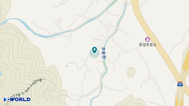 축복의 향기 요양원 위치 지도