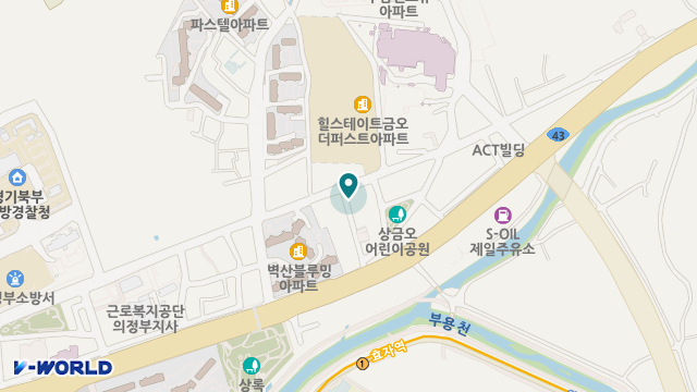 금오사랑가득요양원 위치 지도