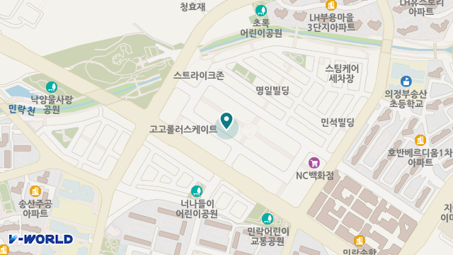 민락소망요양원 위치 지도