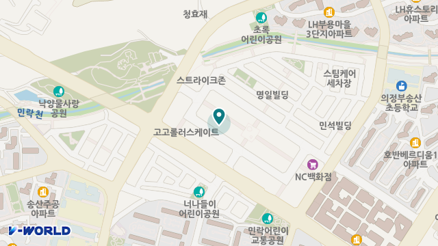 가온요양원 위치 지도