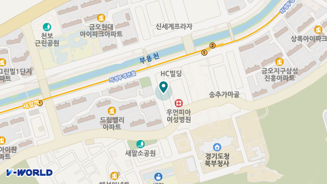 금오햇살요양원 위치 지도