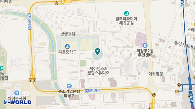 효요양원 위치 지도