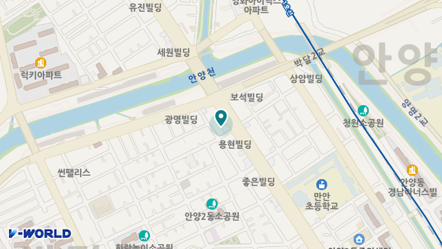 중앙효요양원 위치 지도