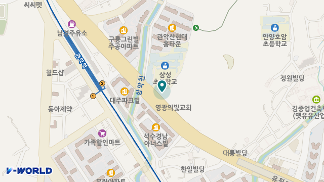 벧엘노인요양원 위치 지도