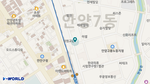 복수초요양원 위치 지도