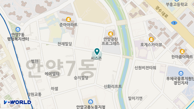 느티나무요양원 위치 지도