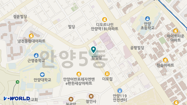 명심요양원 위치 지도