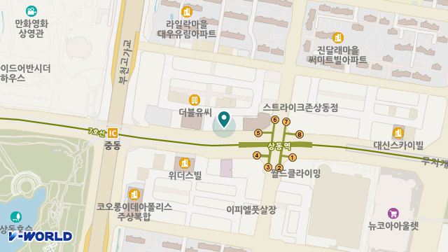 너싱홈해피나라 위치 지도