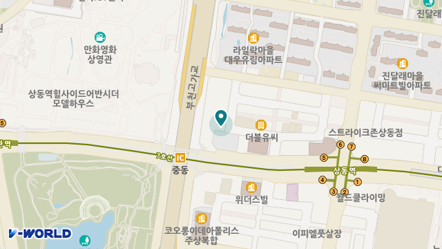 라일락요양원 위치 지도