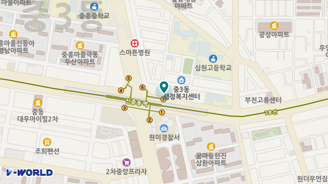 한울타리요양원 위치 지도