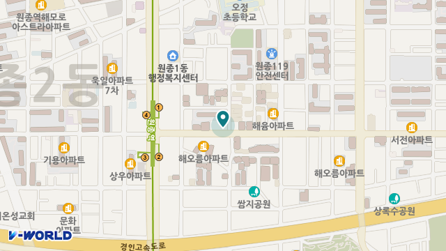 부천제일요양원4호 위치 지도