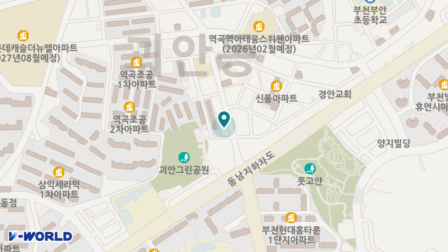 소사노인전문요양원 위치 지도