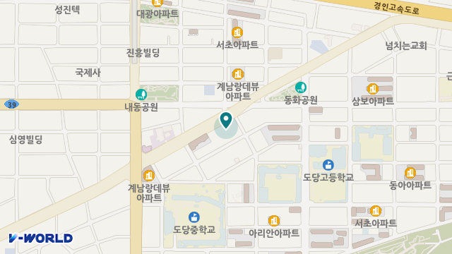 은성효요양원 위치 지도