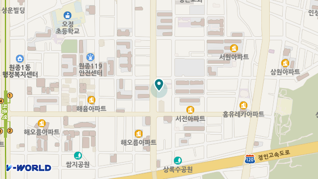 고강사랑요양원 위치 지도