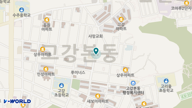 사랑채요양원 위치 지도