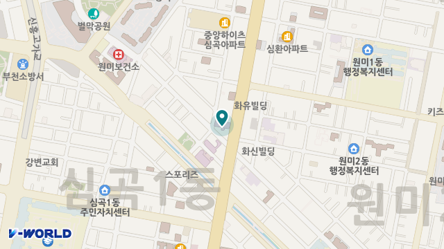 부천대성요양센터 위치 지도