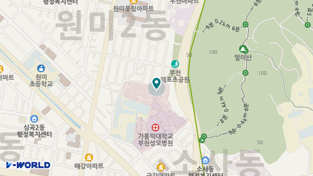 성가요양원 위치 지도