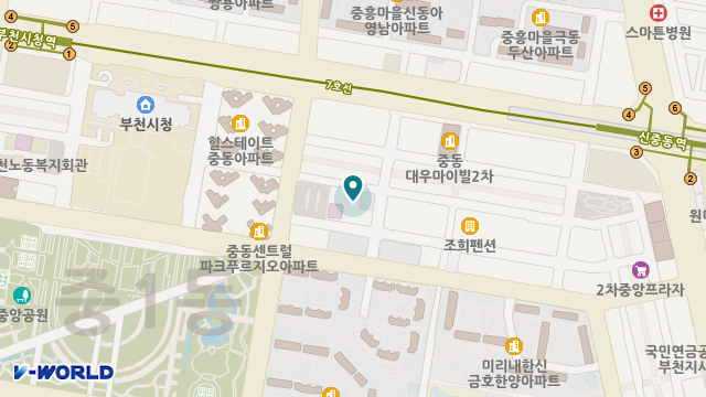 노블레사 요양원 위치 지도