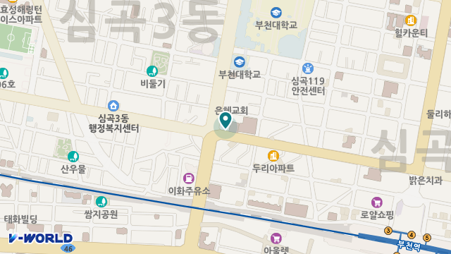 부천복사골요양원 위치 지도