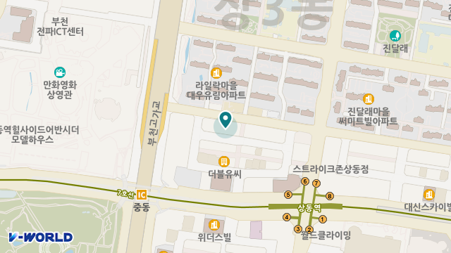 가산요양원 위치 지도