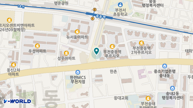 부천시민요양원 위치 지도