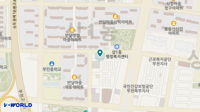 더사랑 까치울요양원 위치 지도