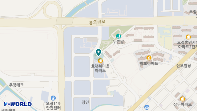 효행복 요양원 위치 지도