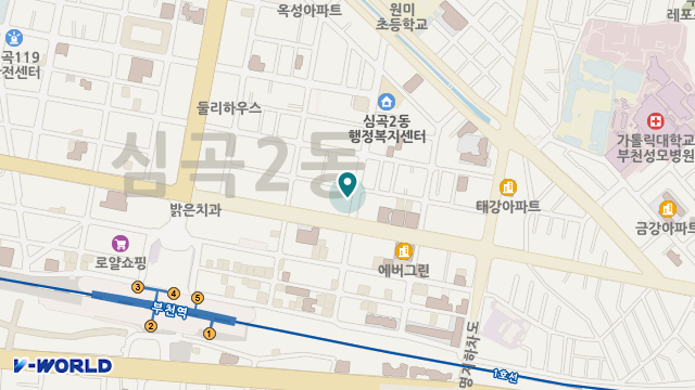 엠마우스요양원 위치 지도