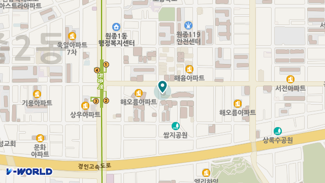 부천사랑요양원1호 위치 지도