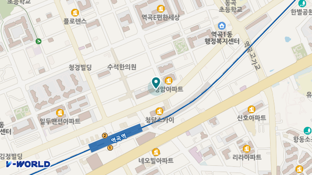 역곡 신세계 요양원 위치 지도