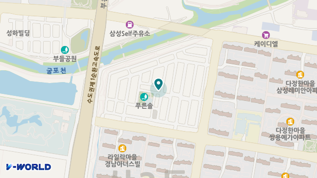 동산실버케어 위치 지도