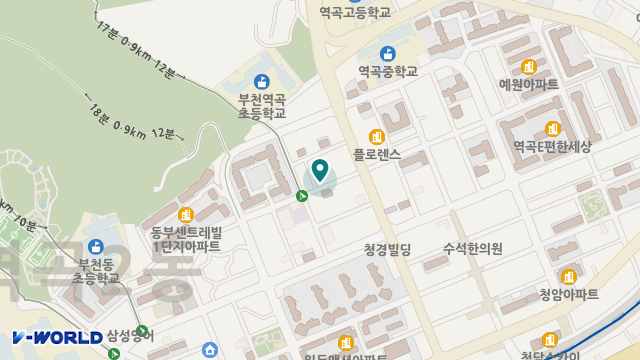 정동재활요양원 위치 지도