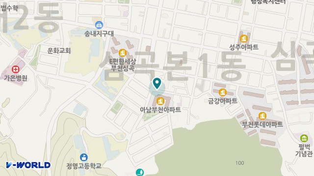 행복마을요양원 위치 지도