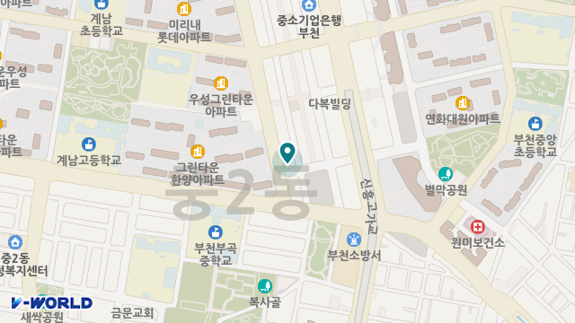 중동온누리요양원 위치 지도