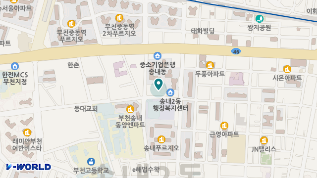 파미유 실버홈 위치 지도