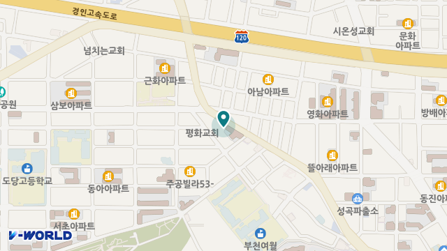 사랑섬김요양원 2호 위치 지도