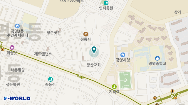 성산노인요양원 위치 지도