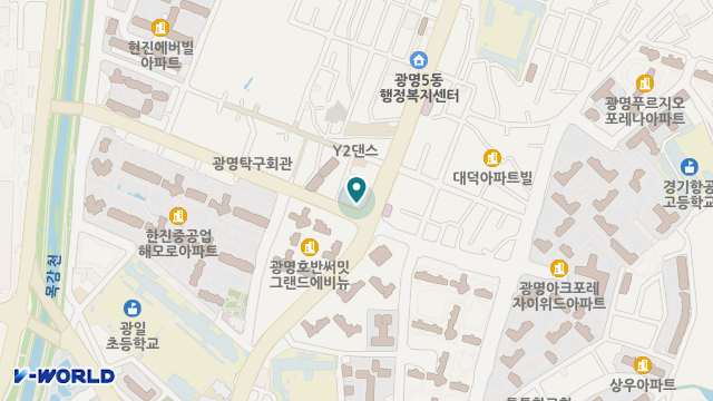 광명천사요양원 위치 지도