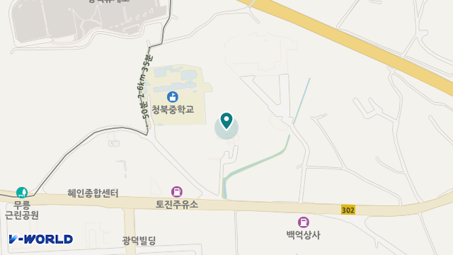 평택시노인전문요양원 위치 지도