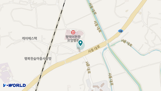 강남행복한요양원 위치 지도