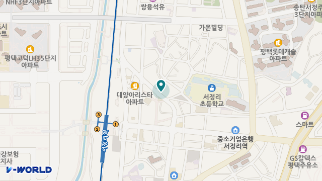 정음요양원 위치 지도