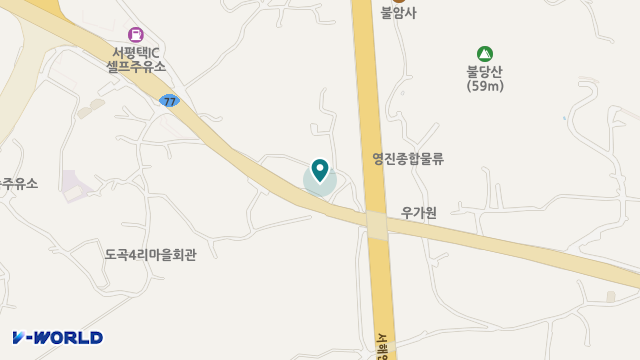헤아린요양원 위치 지도