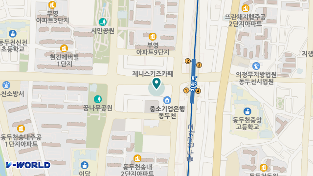 봄나라요양원 위치 지도
