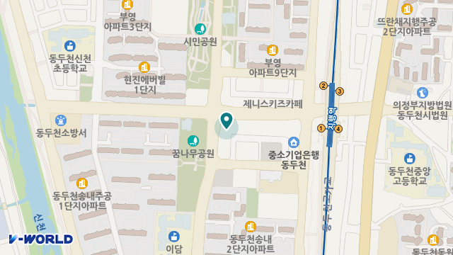 사랑모아요양원 위치 지도