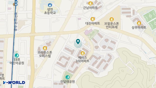 동두천행복마루요양원 위치 지도