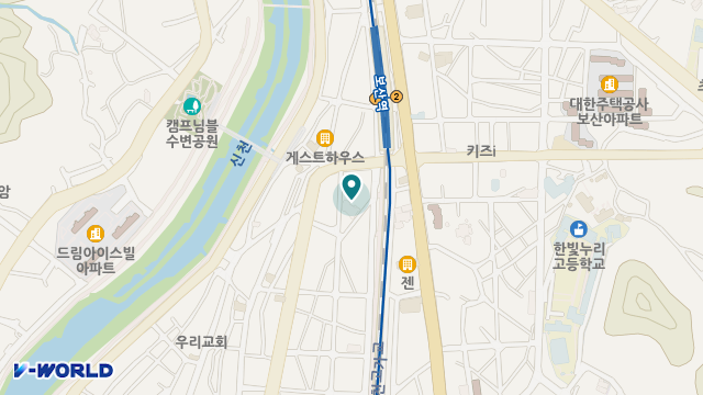 복음요양원 위치 지도