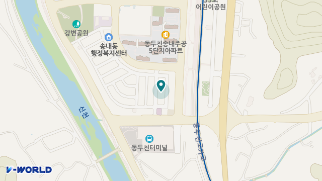 효사랑요양원 위치 지도