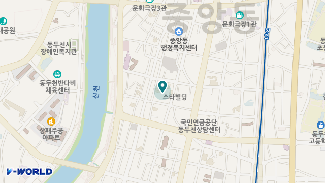 실버세상요양타운 위치 지도