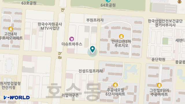 효드림 요양원 위치 지도