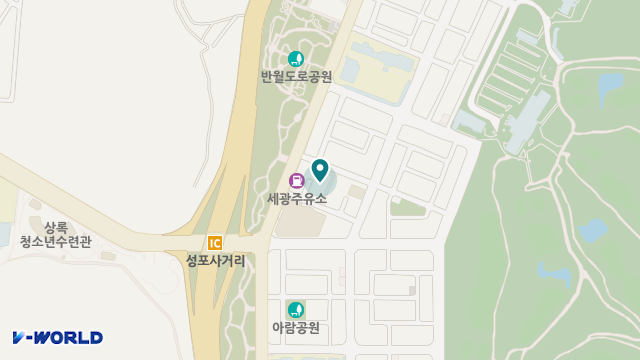 AAA해오름실버케어 위치 지도